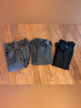 Men's Button-Up Dress Shirt bundle size L (16 34-35)